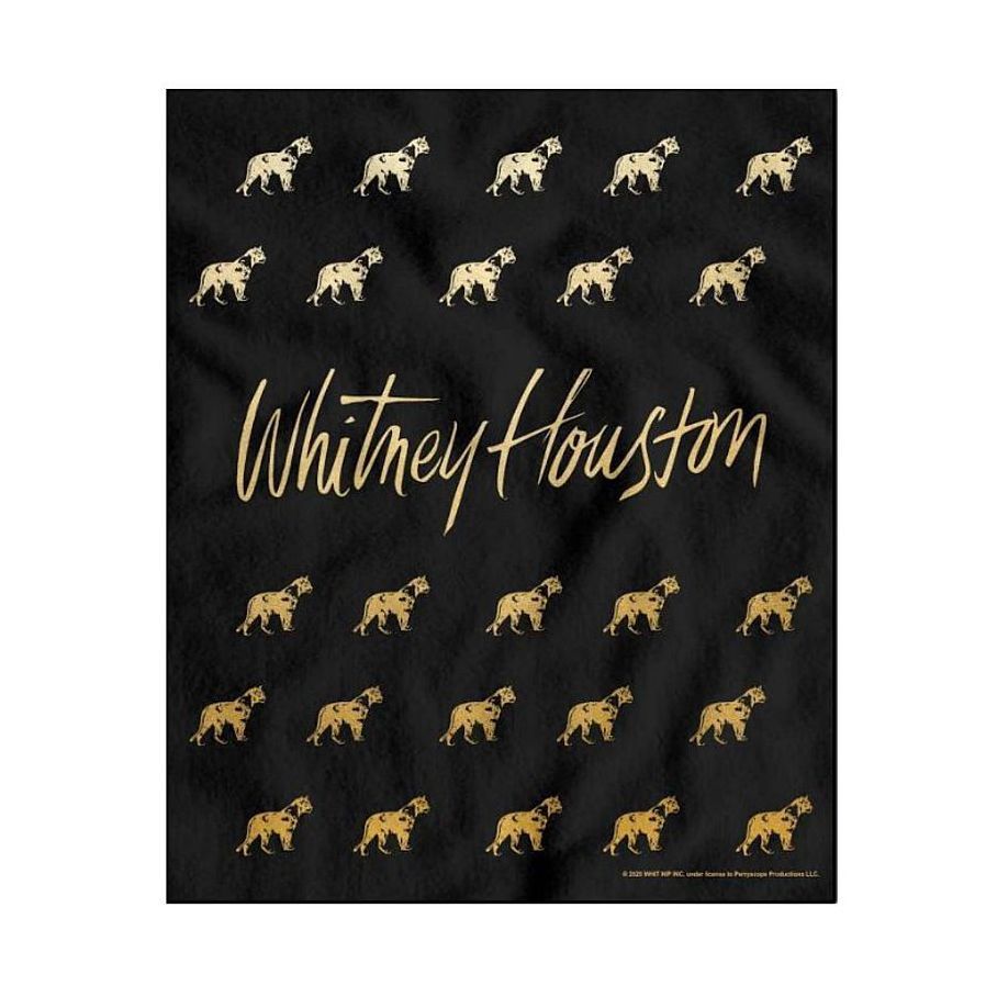 Whitney Houston Lioness Fleece Blanket