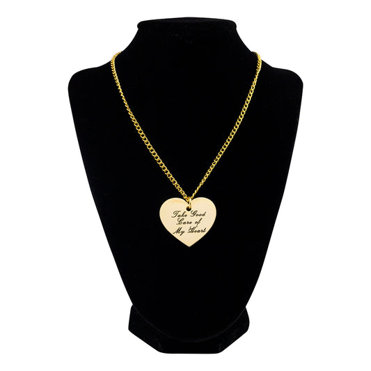 Take Good Care of My Heart Necklace