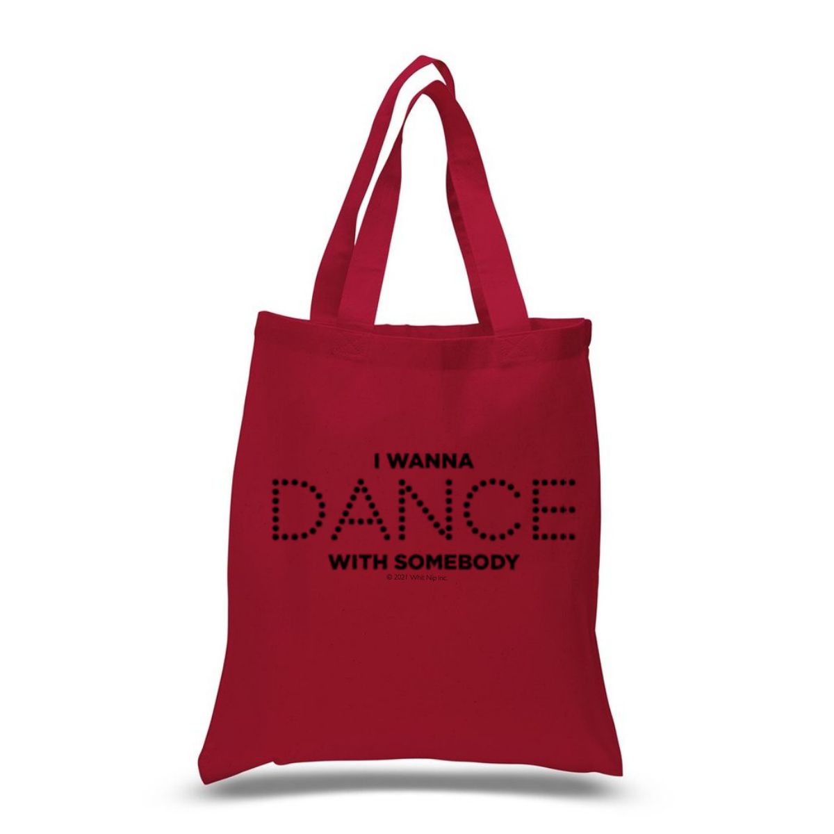 Dance Lights Red Tote Bag