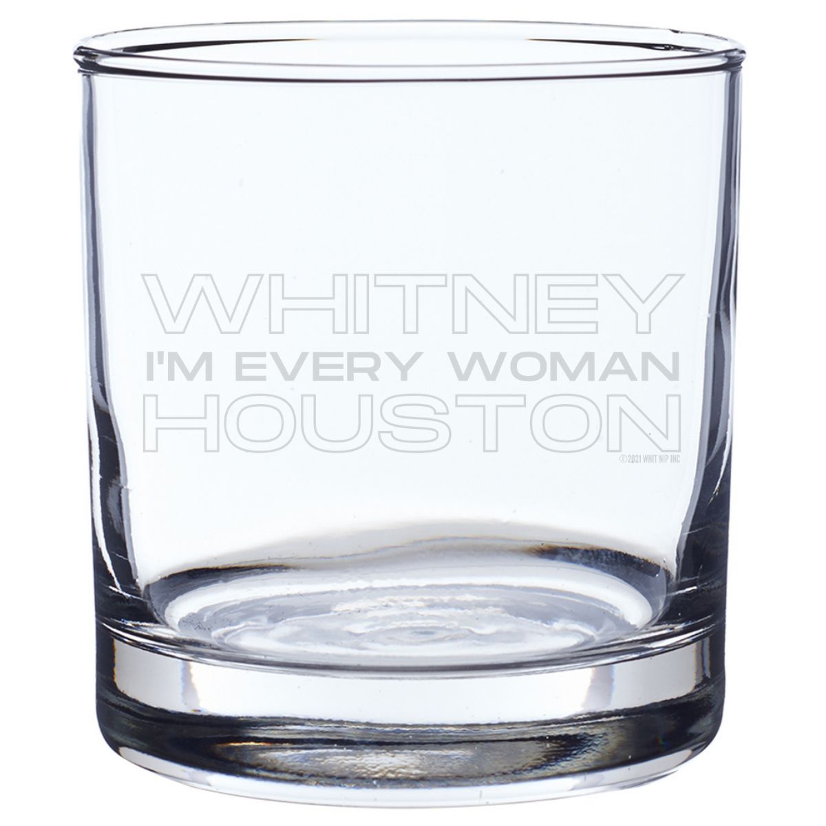 I'm Every Woman Laser- Etched Rocks Glass