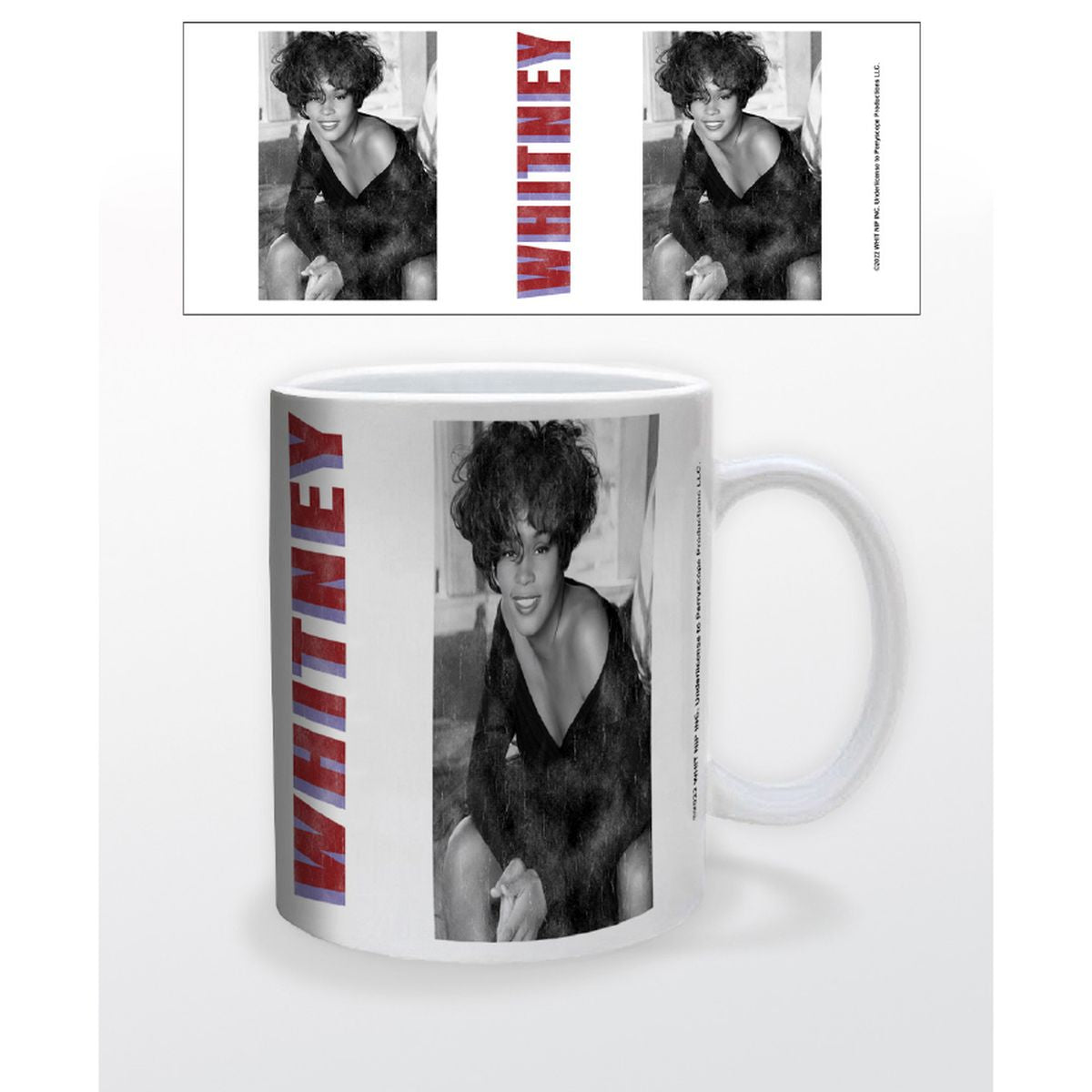 Whitney Houston - Whitney-B&W Photo Mug
