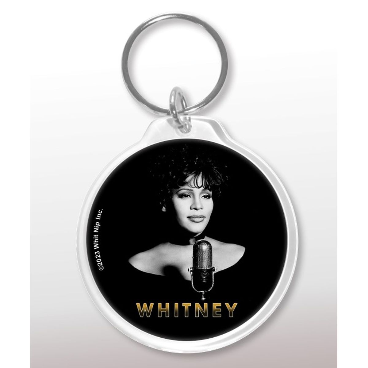 Microphone Keychain