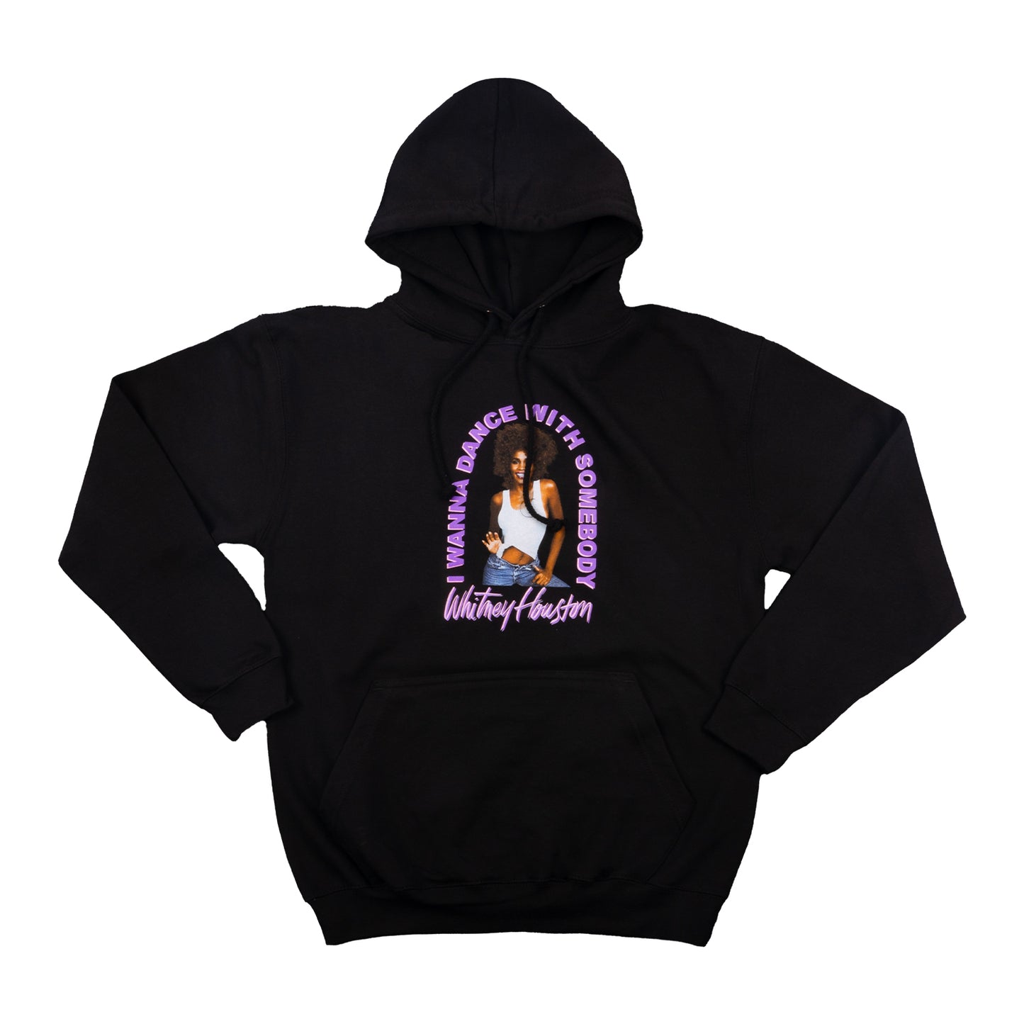 Whitney Houston I Wanna Dance with Somebody Black Hoodie