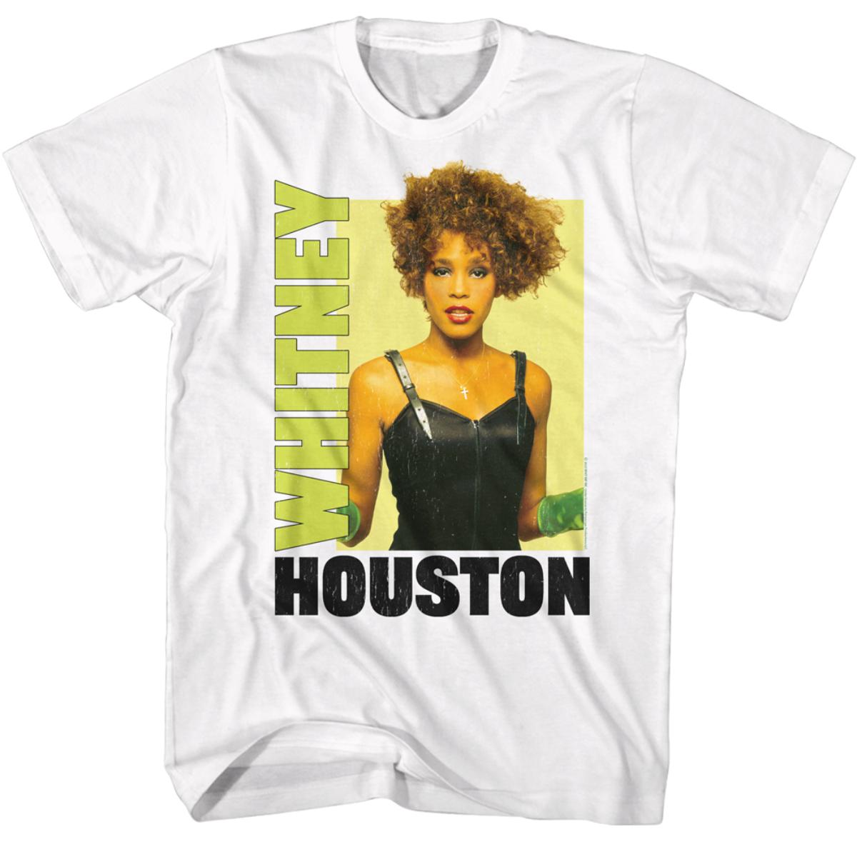 Whitney Houston Green Gloves T-Shirt