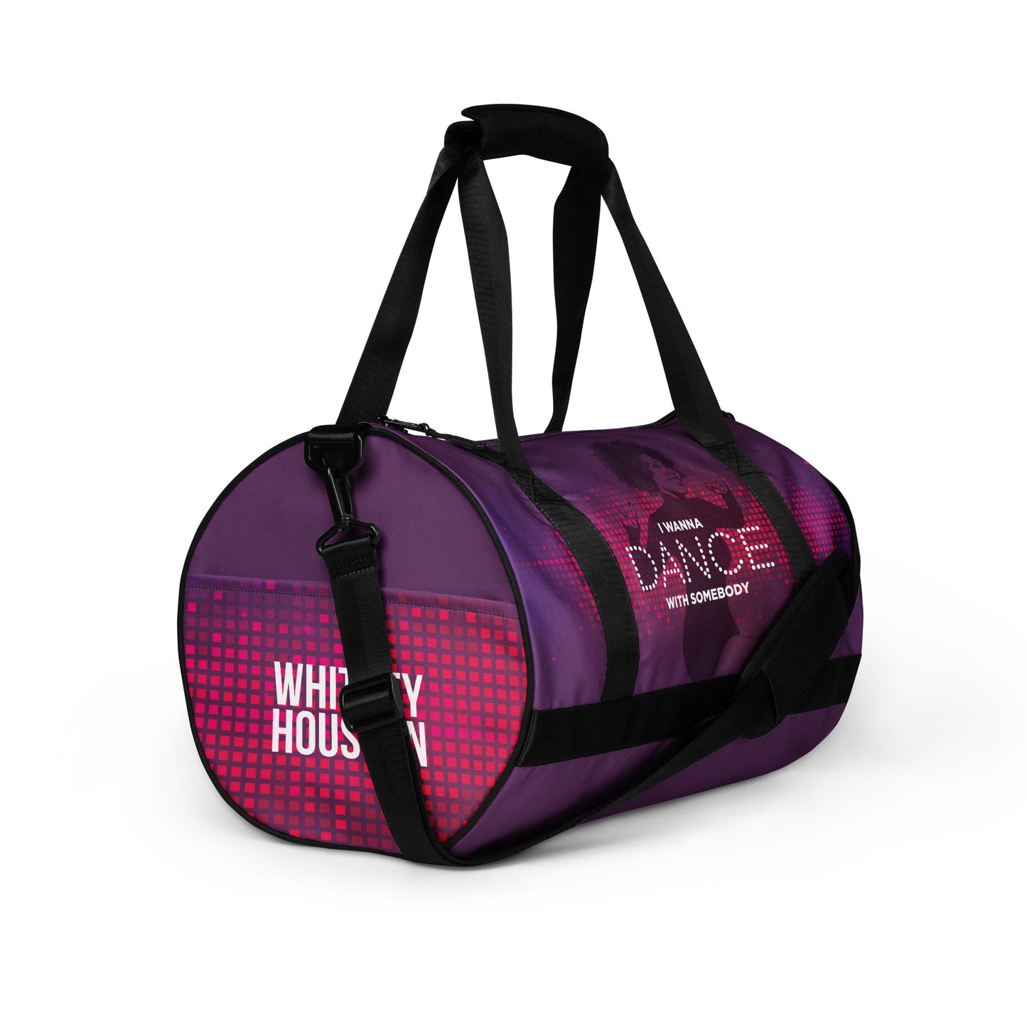 Whitney Houston I Wanna Dance With Somebody Gym Bag