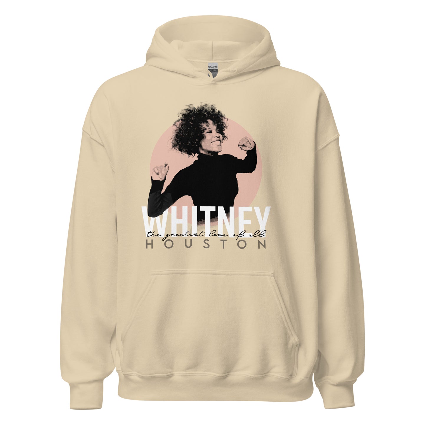 Whitney Houston The Greatest Love Sand Hoodie