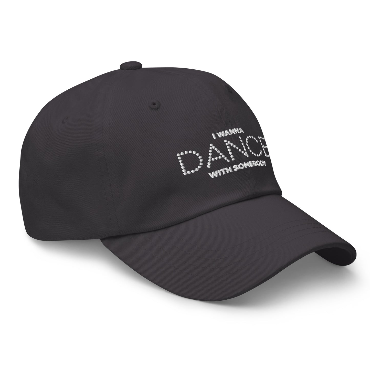 Whitney Houston I Wanna Dance With Somebody Dark Grey Hat