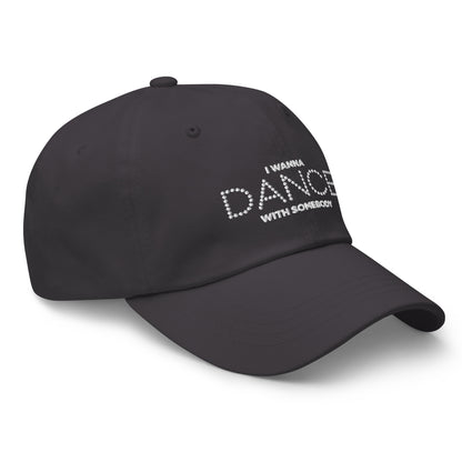 Whitney Houston I Wanna Dance With Somebody Dark Grey Hat