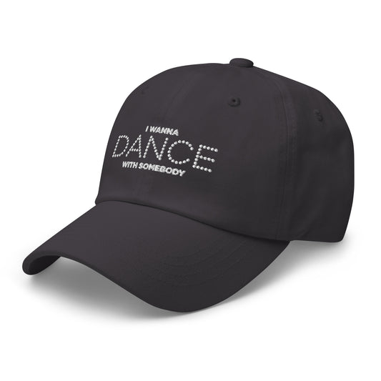 Whitney Houston I Wanna Dance With Somebody Dark Grey Hat
