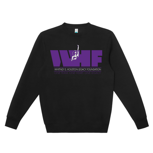 Whitney Houston Legacy Foundation Black Crew Neck Fleece