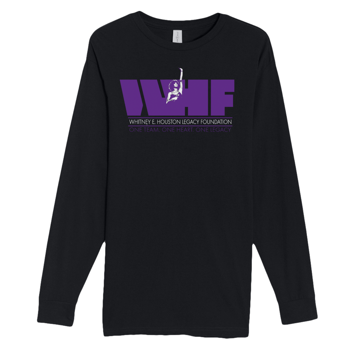 Whitney Houston Legacy Foundation Black Long Sleeve T-shirt