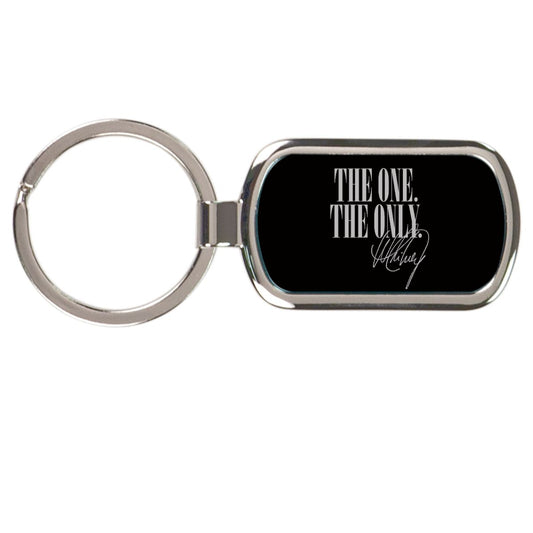 One & Only Laser-Engraved Keychain