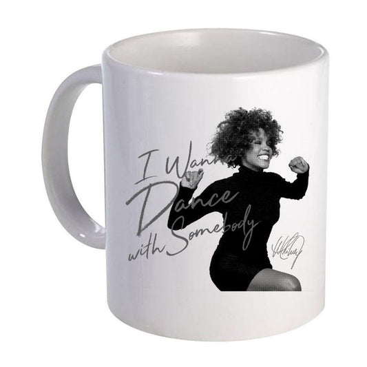 I Wanna Dance Black & White Ceramic Mug
