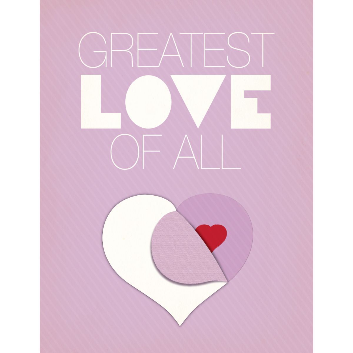 Greatest Love of All Card