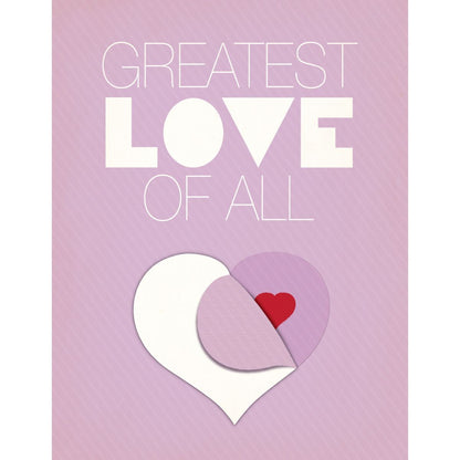 Greatest Love of All Card