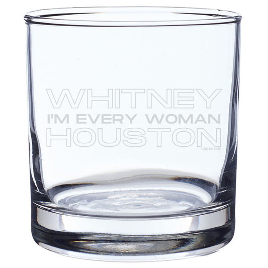 I'm Every Woman Laser- Etched Rocks Glass