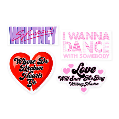 Whitney Houston Sticker Pack