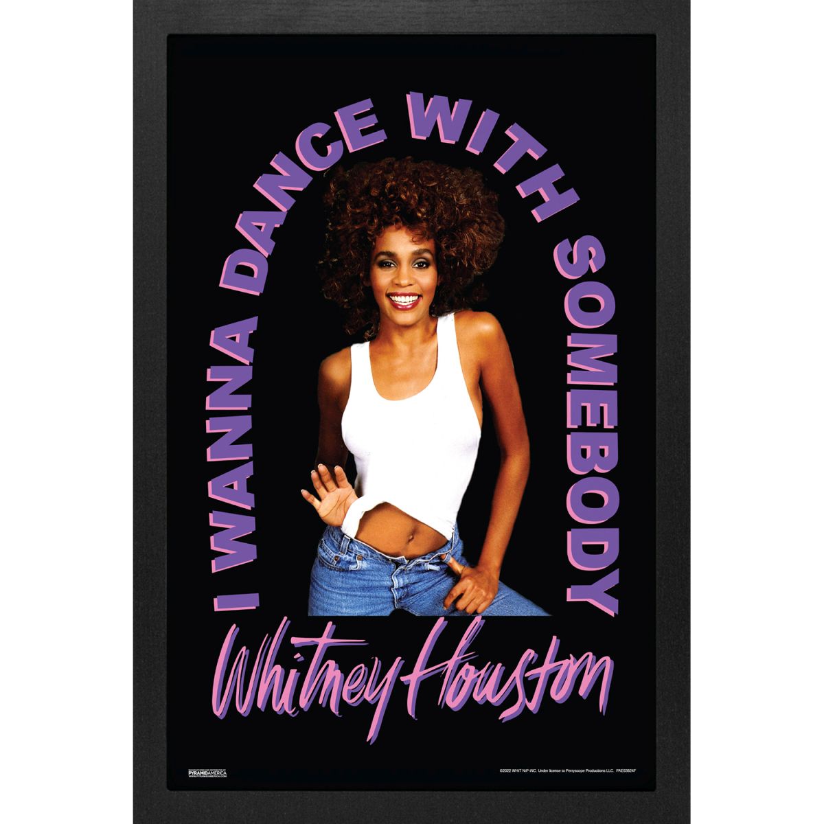 Whitney Houston - Dance with Somebody 11x17 Framed Print