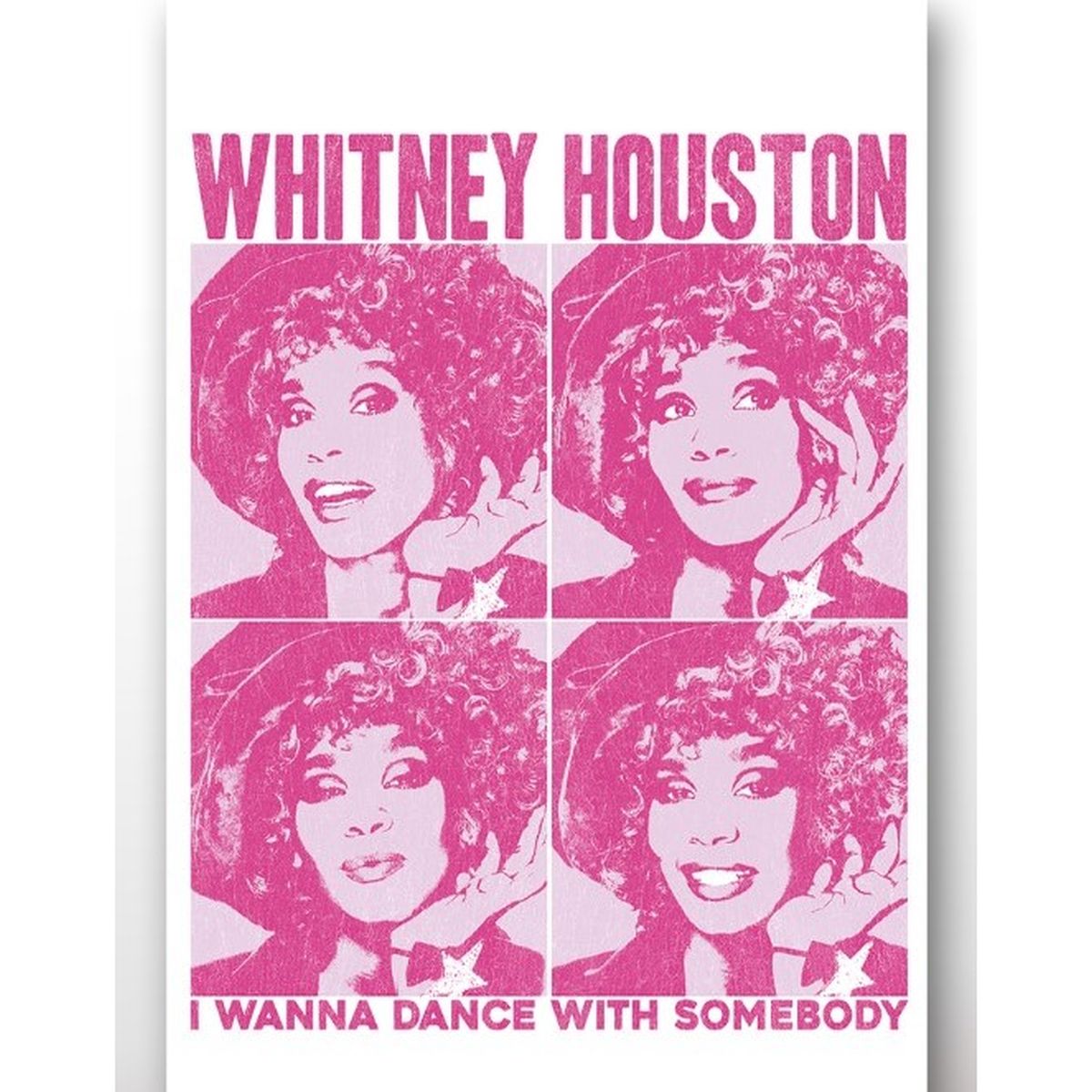 Whitney Pop Art 2x3" Magnet