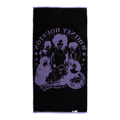 Whitney Houston I'm Every Woman Towel