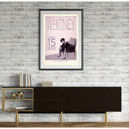 Whitney Live at Radio City, 2000 Print