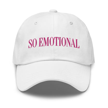Whitney Houston So Emotional Embroidered Hat