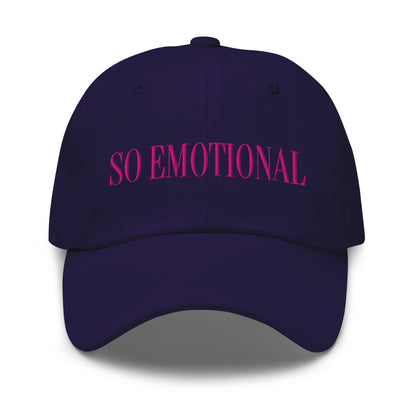 Whitney Houston So Emotional Embroidered Hat