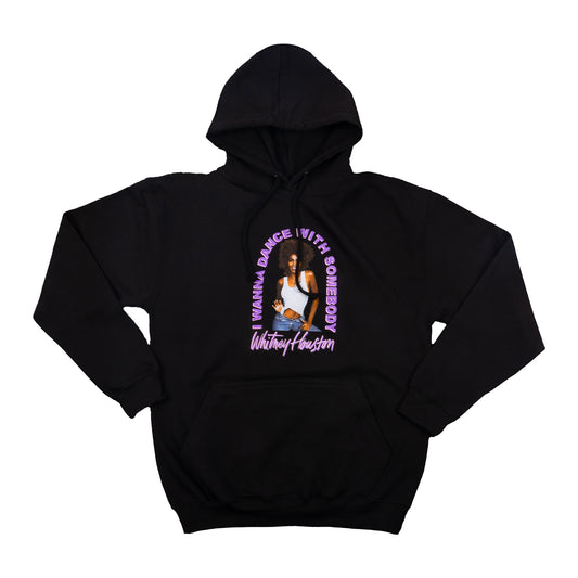 Whitney Houston I Wanna Dance with Somebody Black Hoodie