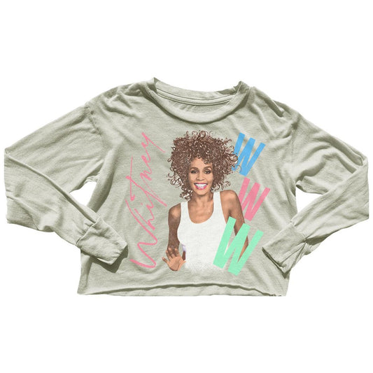 Whitney IWDWS Graphic Not Quite Crop Girls Tee