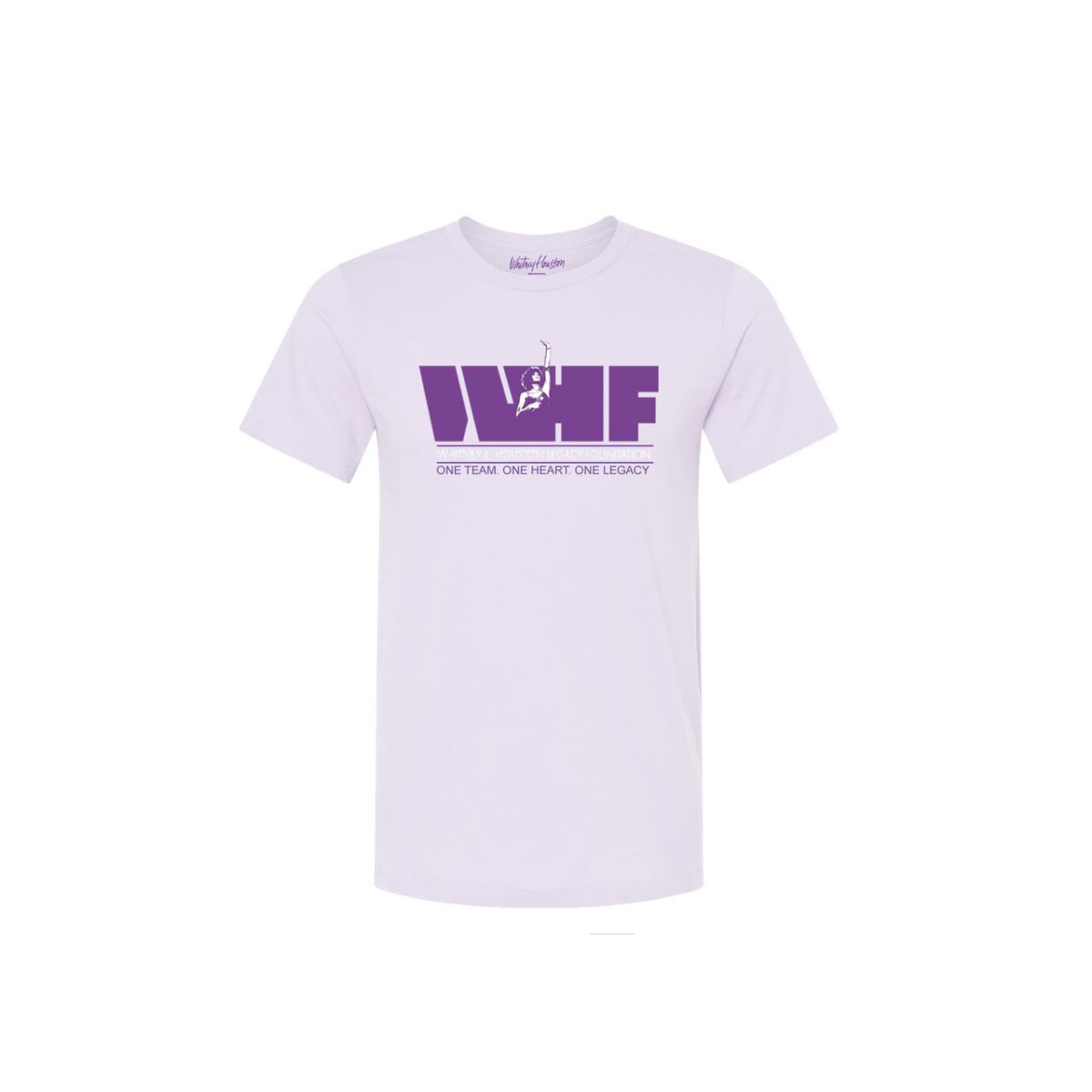 Whitney Houston Legacy Foundation Lilac T-shirt