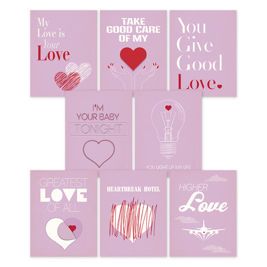 Whitney Houston Exclusive Cards Bundle (8 Cards)