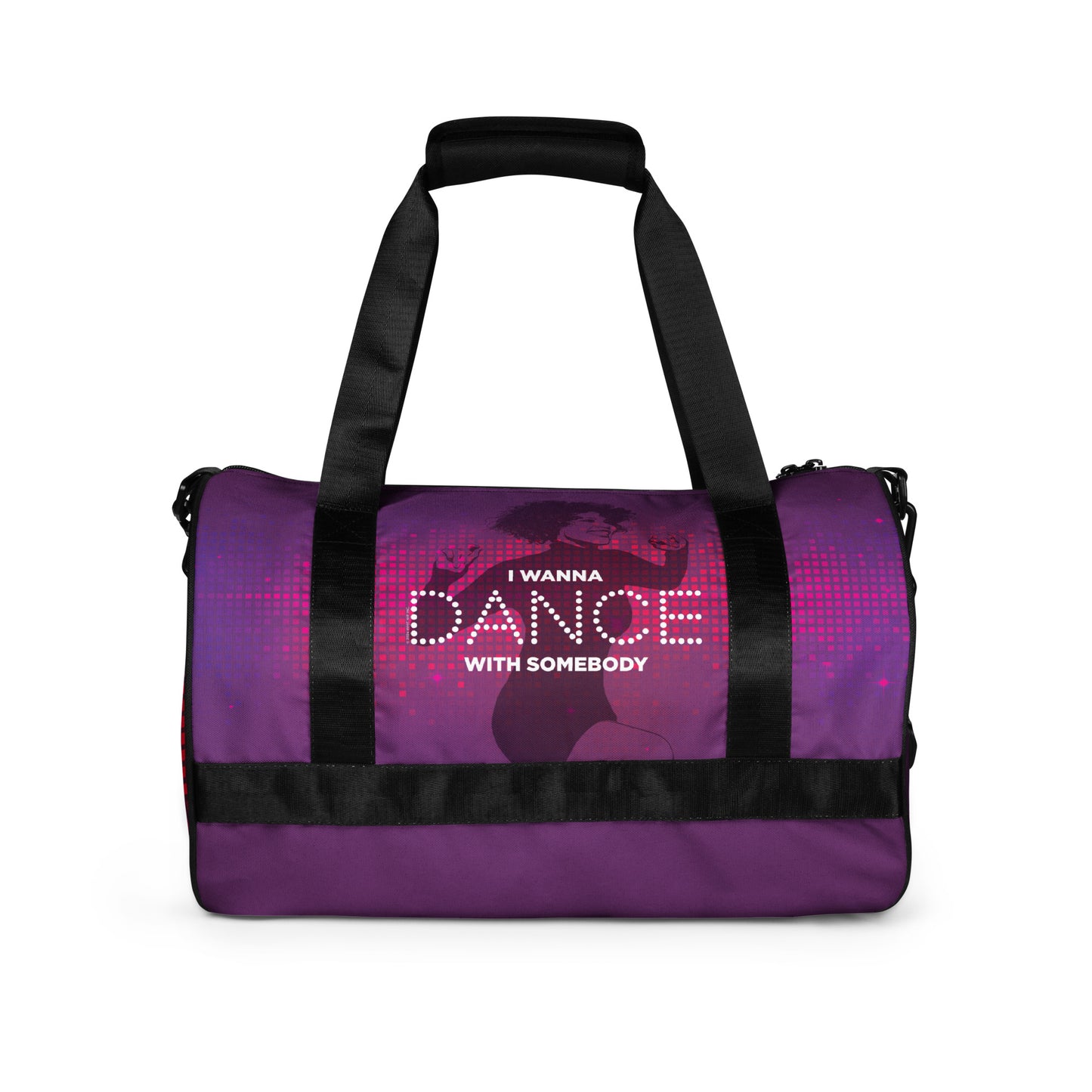 Whitney Houston I Wanna Dance With Somebody Gym Bag