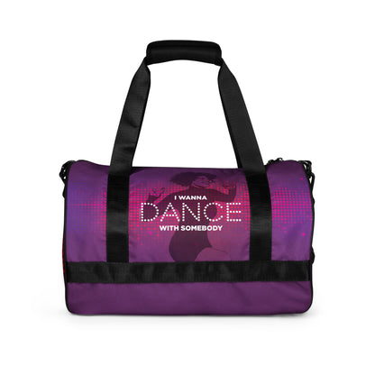 Whitney Houston I Wanna Dance With Somebody Gym Bag