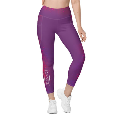Whitney Houston I Wanna Dance With Somebody Pocket Legging | Fuchsia