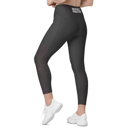 Whitney Houston I Wanna Dance With Somebody Pocket Legging Grey Sparkle