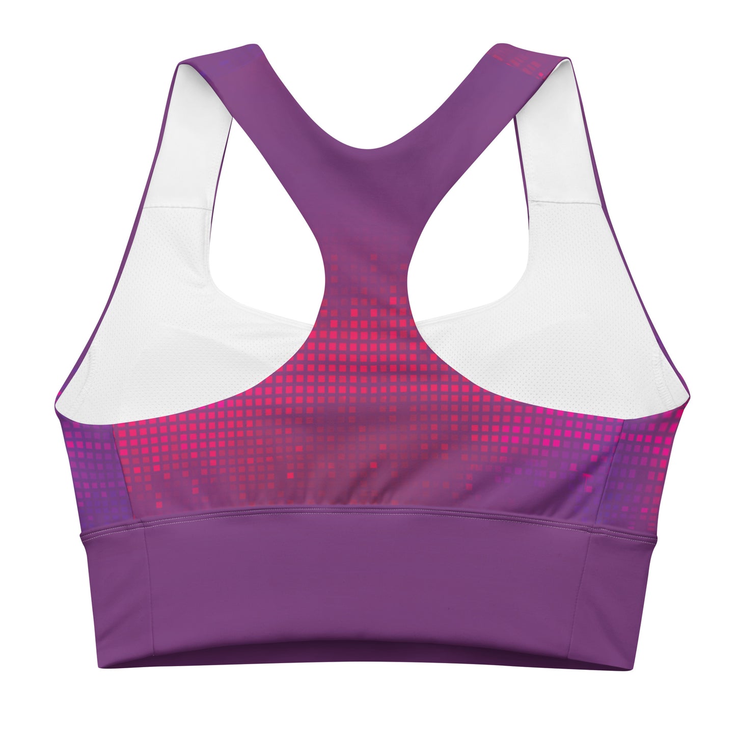 Whitney Houston I Wanna Dance With Somebody Sports Bra Fuchsia