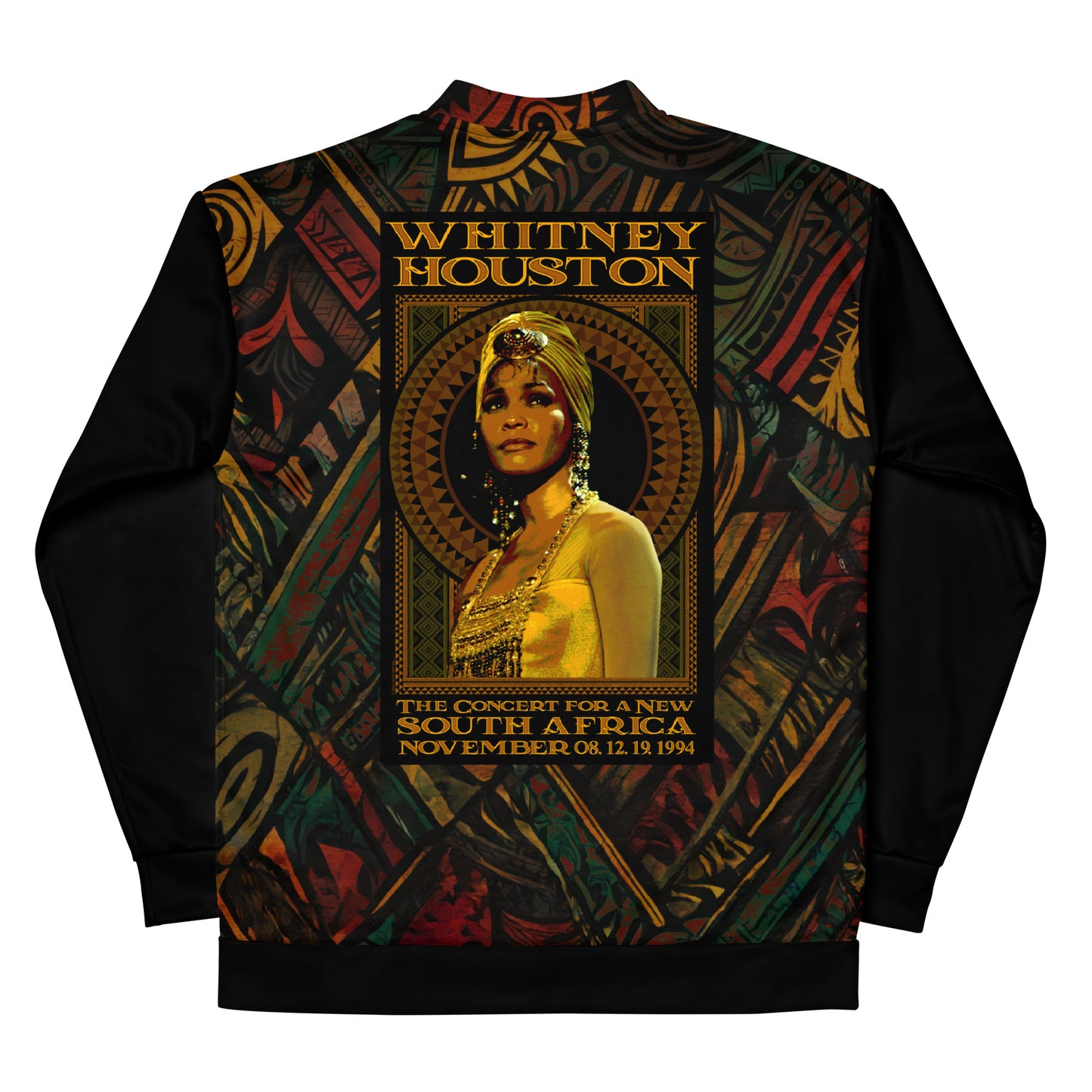 Whitney Houston South Africa Pattern Bomber