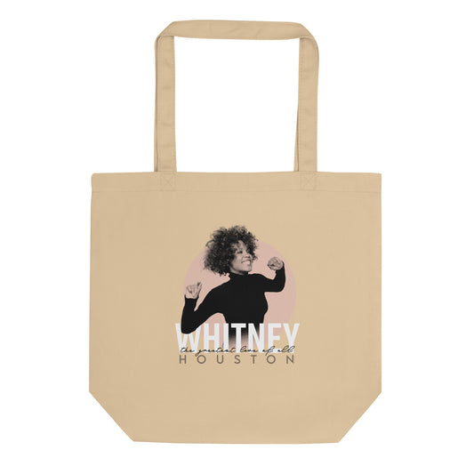 Whitney Houston The Greatest Love Tote Bag