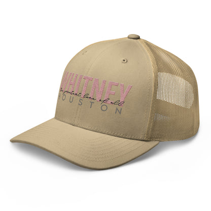 Whitney Houston The Greatest Love Embroidered Hat
