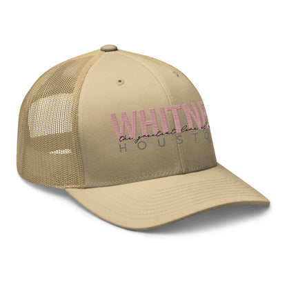 Whitney Houston The Greatest Love Embroidered Hat