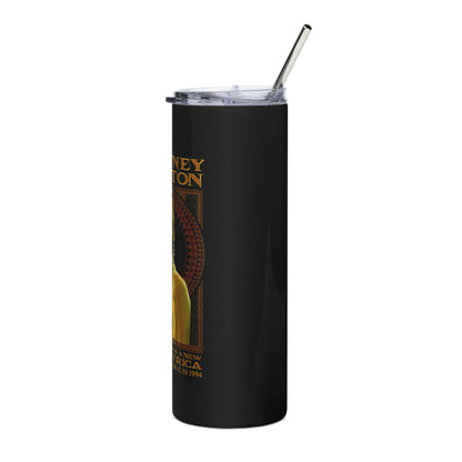 Whitney Houston South Africa Black Tumbler