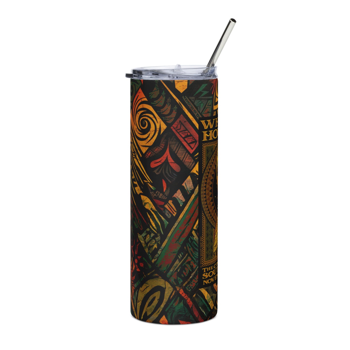 Whitney Houston South Africa Pattern Tumbler