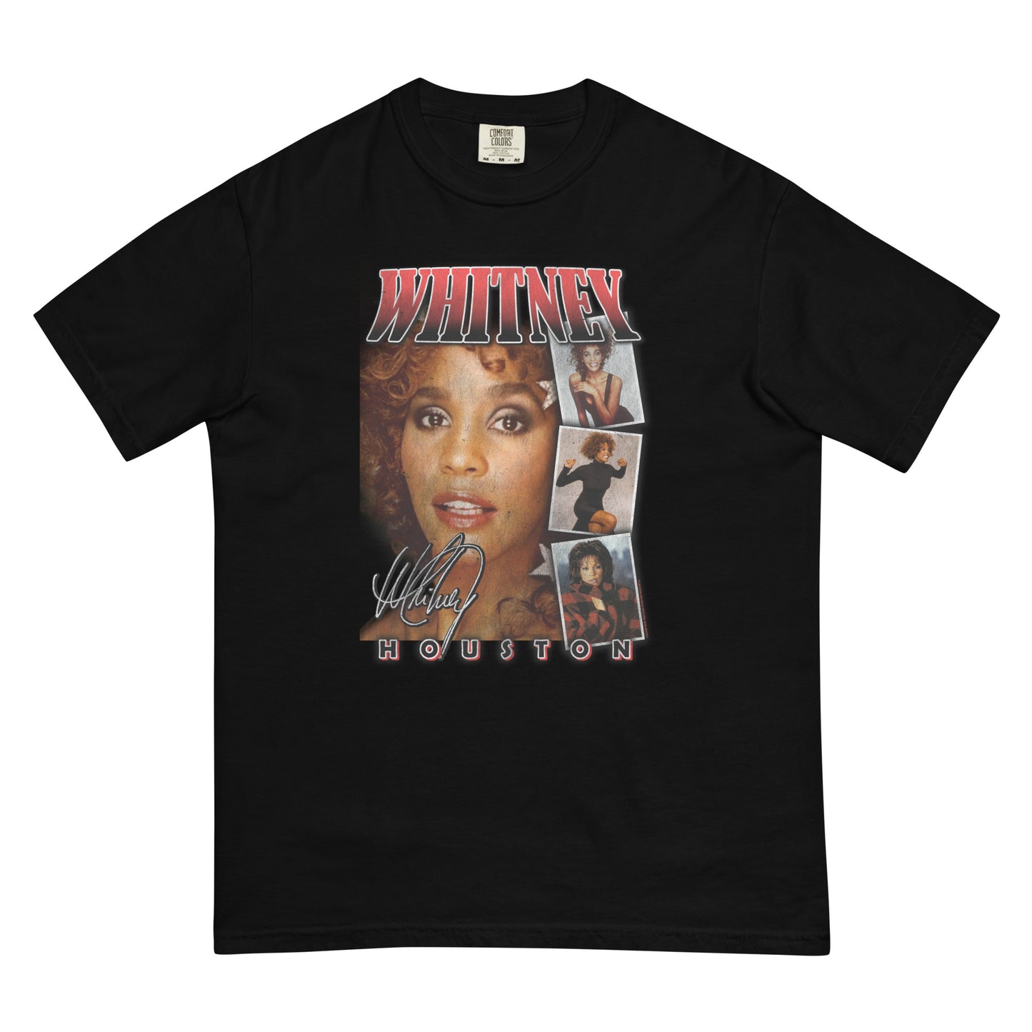 Whitney Red Collage T-Shirt