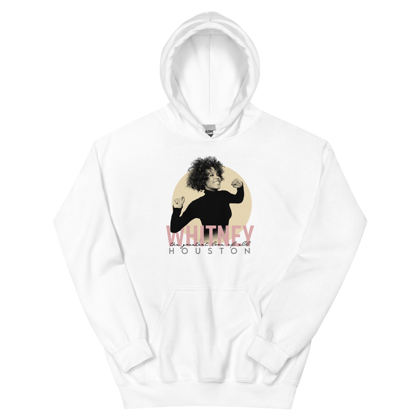 Whitney Houston The Greatest Love White Hoodie