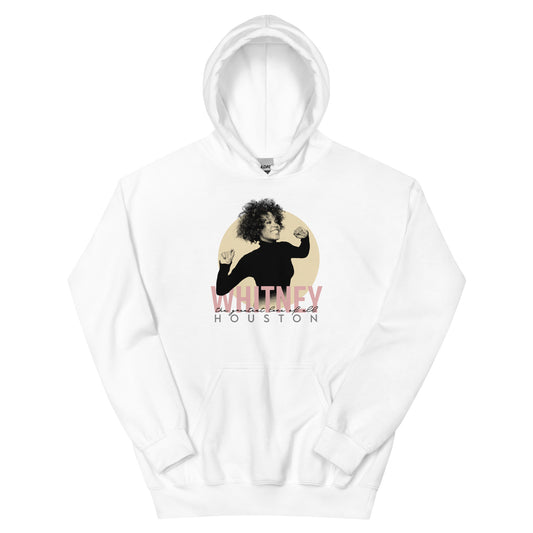 Whitney Houston The Greatest Love White Hoodie