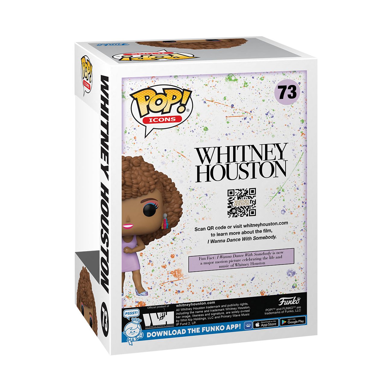Whitney Houston I Wanna Dance With Somebody Funko Pop!