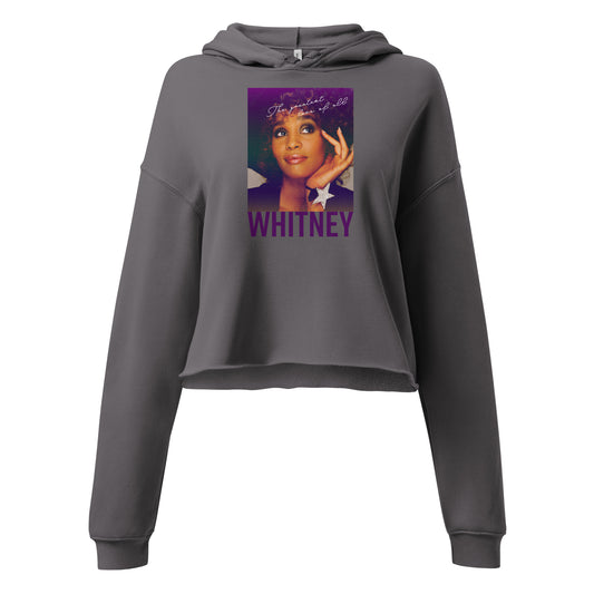 Vintage Portrait Cropped Hoodie