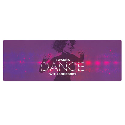 Whitney Houston I Wanna Dance With Somebody Yoga Mat